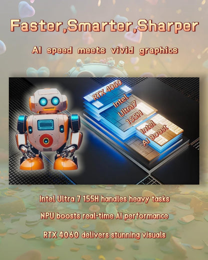 Dell Inspiron 16 Plus Laptop – GeForce RTX 4060, Intel Ultra 7 155H, 16" 2.5K 120Hz Display, Next-Gen AI Copilot, Backlit KB, Win 11 Pro, w/Accessories (64GB DDR5 | 1TB SSD)