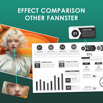 667XL 667 XL 667 Ink Cartridges Replacement for hp 667 Ink cartridges Black and Color Work for Deskjet Ink Advantage 1275 2375 2775, Deskjet Ink Advantage Plus 6075 6475 6476 (2 Black)