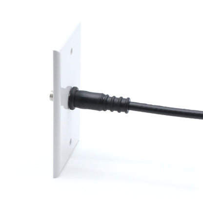 THE CIMPLE CO Coaxial Cable Weather Boot - RG6 Connectors RG59 Ends Coaxial Boots - Weatherproof (Black) - Pack of 50