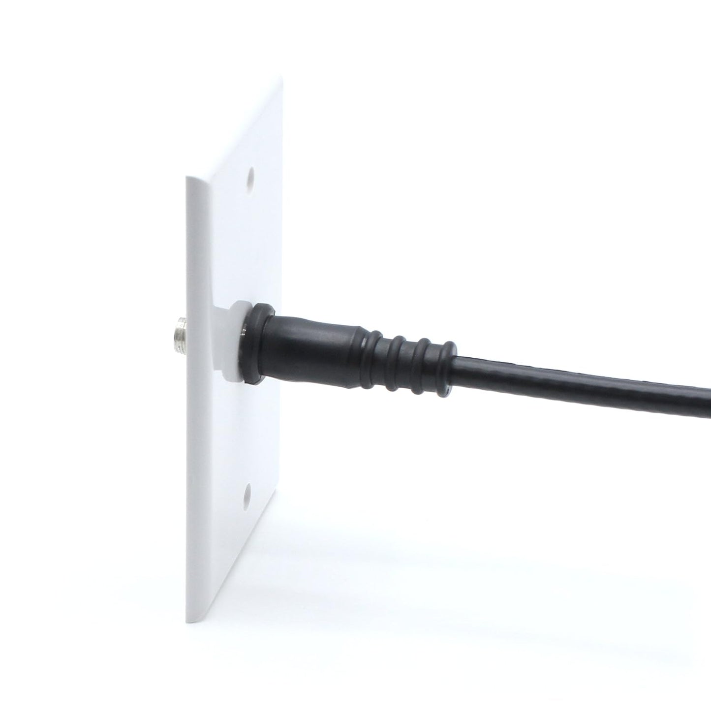 THE CIMPLE CO Coaxial Cable Weather RG6 Connectors RG59 Ends Coaxial Boots - Weatherproof (Black) - Pack of 25