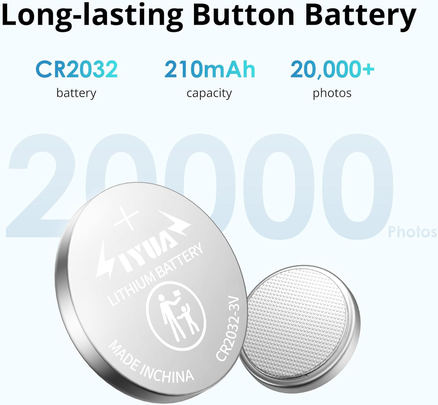 ATUMTEK Camera Remote Shutter for iPhone and Android Smartphones (2 Pack), Wireless Phone Remote Control Selfie Button for Photos and Videos (Bluetooth 5.2), Wrist Strap Included, Black Stylish