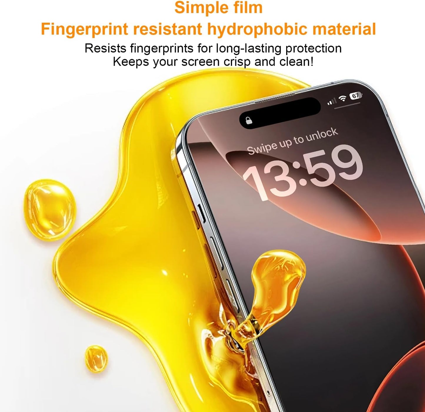 OneFish Full Edge Coverage Tempered Glass Screen Protector for IPhone 11 Pro Max/IPhone Xs Max 6.5 inch 2 Pack Edge Reinforcement, Self-Aligning Installation, Case Friendly Privacy Screen Protectors