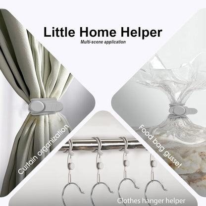 Nearockle Silicone Cable Ties Cord Organizer for Cable Management, 16PCS 4.2" and 7.1" Reusable Cable Organizer Electronic Accessories for Home, Office, Kitchen, School, Travel (Grey)