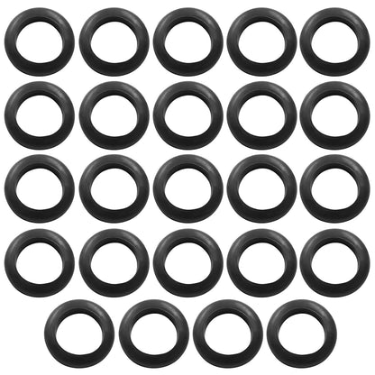 24 Pcs Rubber Grommets, 0.98" Inside Diameter 1" Drill Hole Rubber Wire Grommets O Ring Grommets for Wire, Firewall, Cables, Plugs, Automotive