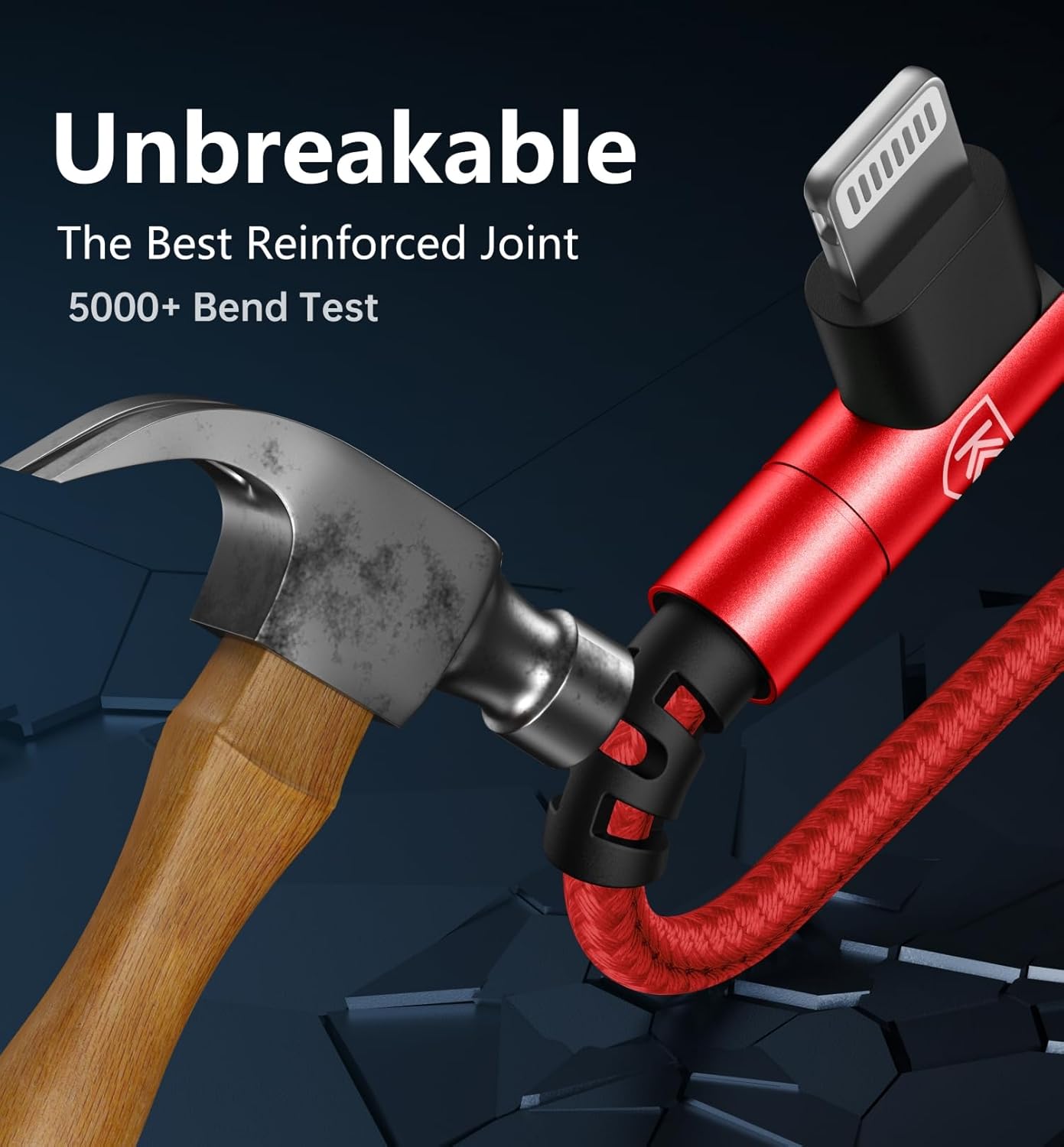 USB C to Lightning Cable 6FT, 90 Degree iPhone Charger Cables [Apple MFi Certified] 3Pack Fast Charging Cord Nylon Braided USB C Lightning Cable Compatible with iPhone 14/13/12/11/Pro Max/Plus/8/7-Red