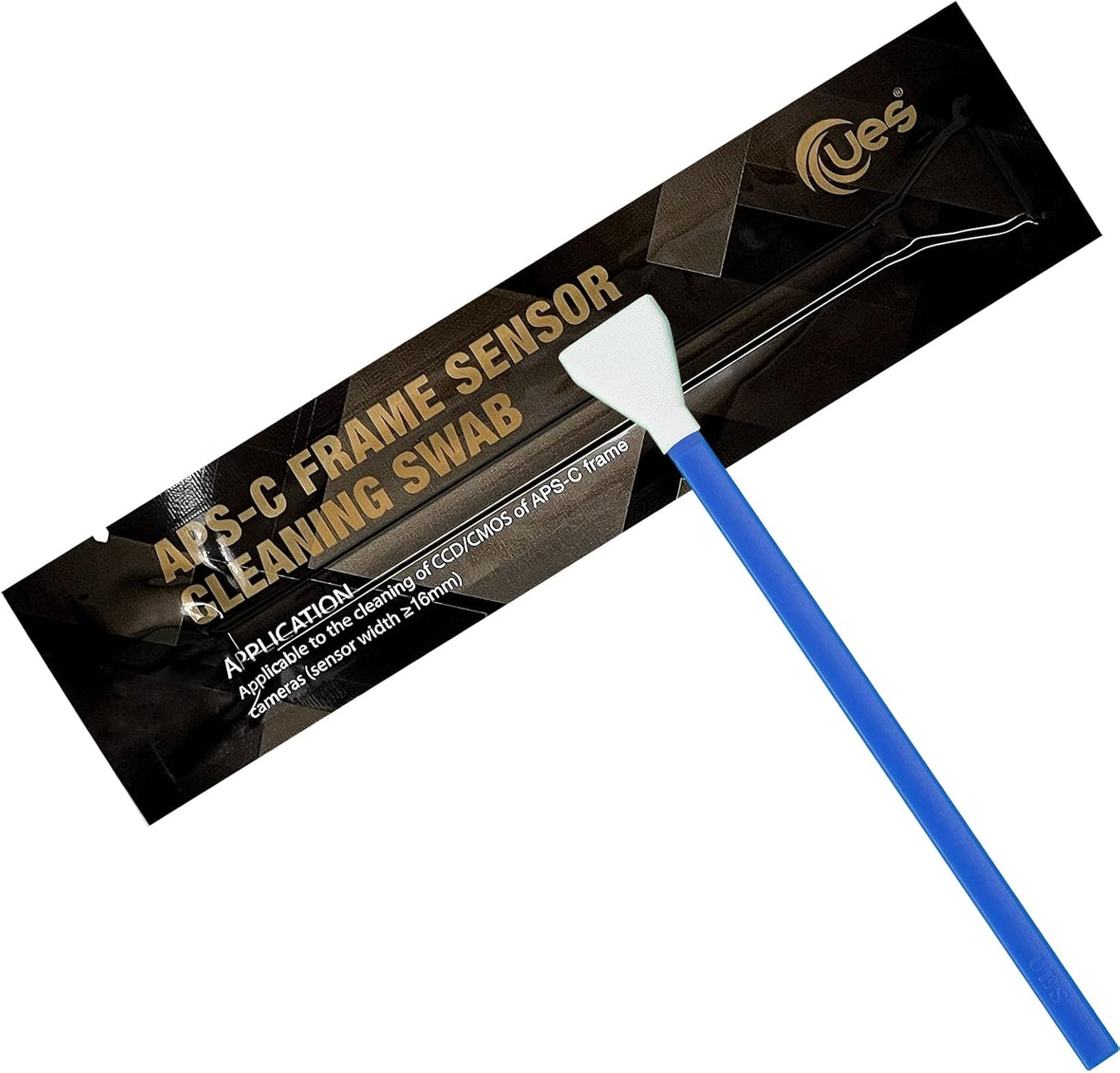 UES DDR16 APS-C Sensor Cleaning Kit for Reflex and Mirrorless Digital Camera Compatible with Sony, Nikon, Canon CCD CMOS Sensor Clean (12pcs x 16mm Swabs and 15ml Sensor Cleaner Solution)