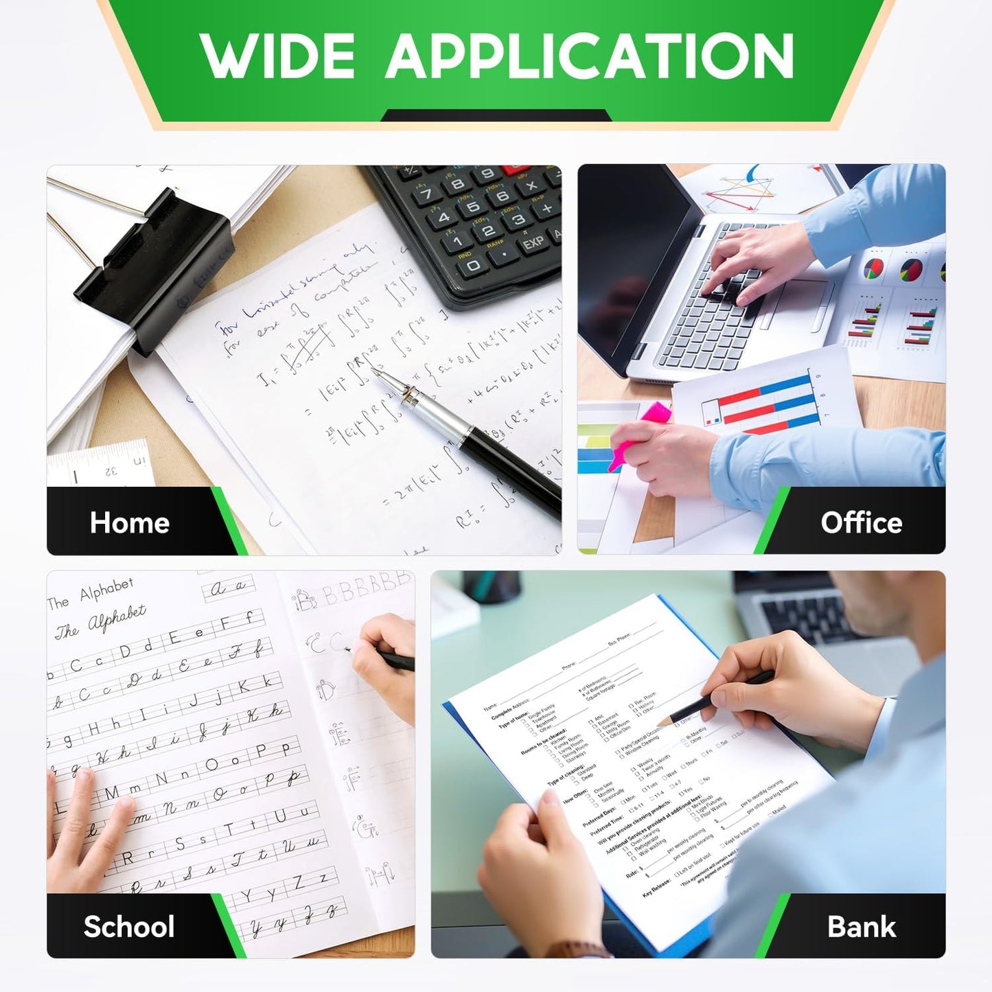 67XL Ink Cartridges Black Tri-Color Combo Pack Replacement for HP Ink 67 67XL Compatible with DeskJet 2855e 2755e 2700 2700e 2800e 4155e 4255e 2734e 4100 2827e 4100e Envy 6055e 6000 6400 6455e Printer