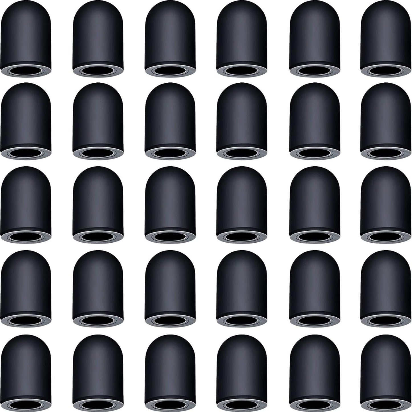 Zonon 30 Pieces Replacement Stylus Tips Conductive touch screen Pens Tips Capacitive Silicone Rubber, No Touch Door Opener Tools (0.19 Inch)