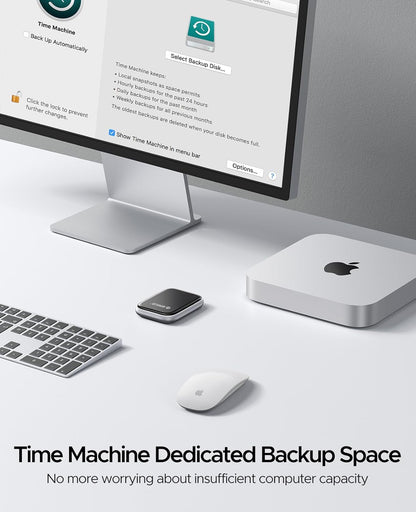 ORICO 1TB Portable SSD Up to 2000MB/s External Solid State Drive, USB 3.2 Gen 2x2 20Gbps with 2 in 1 USB C Cable, Compatibility with MacBook, iPad, iPhone 15, PSSD - A20