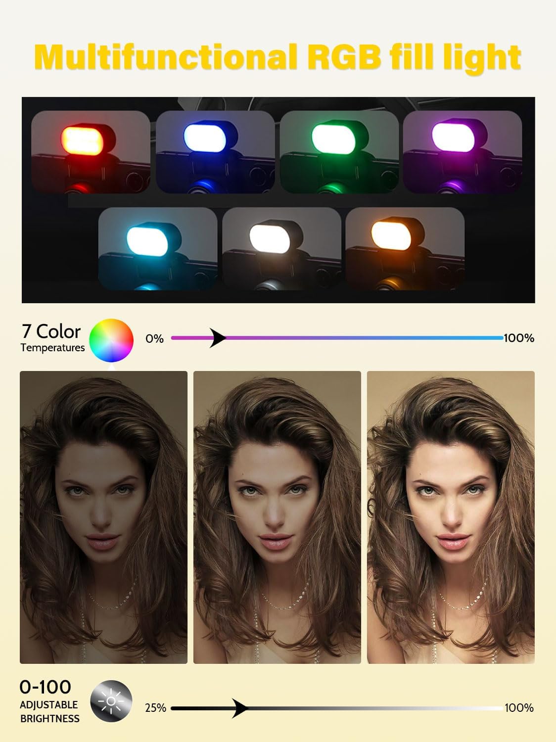 Gimbal Stabilizer for Smartphone,2-axis stabilizer Without APP face Tracking,4 in 1 Portable Phone Tripod,stabilizer for iPhone& Android,108CM Extension Rod,AOCHUAN M2PRO Black