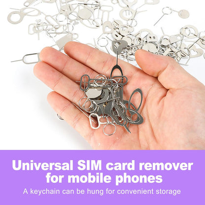 16 Pack SIM Card Ejector Tool Kit, Phone Tray Opener Pin for Easy Removal, Standard Key for Most Cell Phones, Tablets and Other Mobile Devices