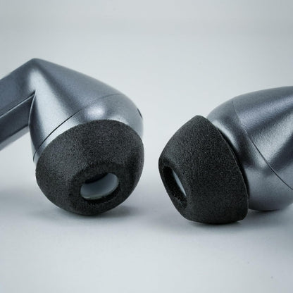 Comply TrueGrip MAX | Premium Memory Foam Replacement Earbud Tips for Samsung Galaxy Buds3 Pro | Long Lasting Comfort, MAX Durability, Secure Fit, Superior Noise Isolation| Black (S/M/L) (3 Pairs)