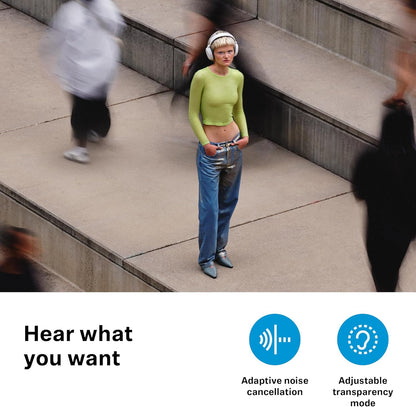 Sennheiser Momentum 4 Headphones - Bluetooth Headset for Crystal-Clear Calls, Adaptive Noise Cancellation, 60h Battery Life, Lightweight, Pride