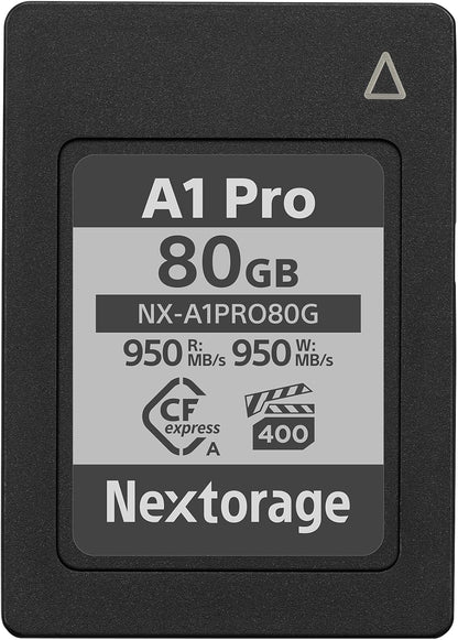 Nextorage Japan CFexpress Type A Card NX-A1PRO 80GB VPG 400 Urtla Fast Read 950MB/s Write 950MB/s
