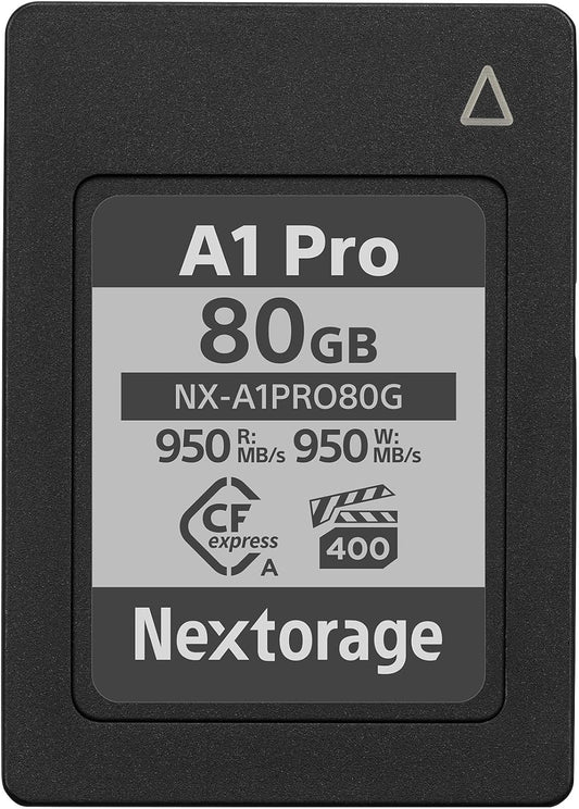 Nextorage Japan CFexpress Type A Card NX-A1PRO 80GB VPG 400 Urtla Fast Read 950MB/s Write 950MB/s