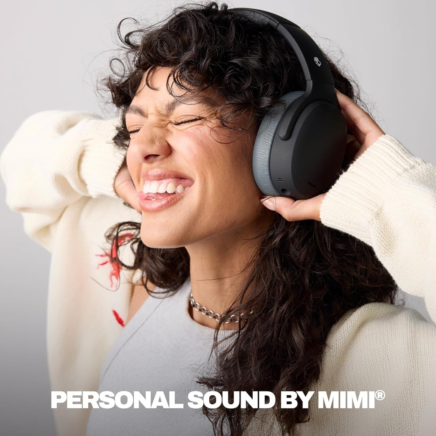 Skullcandy Crusher ANC 2 Over-Ear Active Noise Cancelling Wireless Bluetooth Headphones with Sensory Bass, Alexa Voice Control, 50 Hr Battery, Microphone, 2 Year Warranty – Asphalt