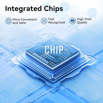 LEMERO 218A Toner Cartridges 4 Pack 218X (with Chip) Compatible Replacement for HP 218A 218X Toner Cartridges Work for HP Color Laserjet Pro MFP 3301cdw 3201dw 3301sdw Printer W2180A W2180X (BCMY-4P)