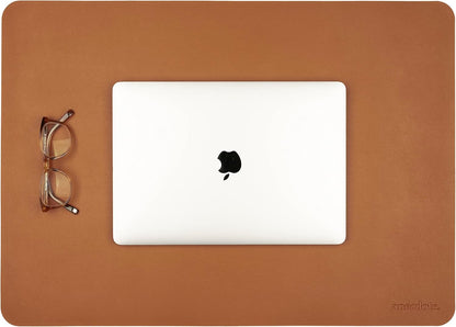 ANECDOTE Vegan Leather Desk Pad - 23.6"x17" Desk Mat for Your Office. This Quality Large Mouse Pad has Chic Elegance, Professional Look & Satisfying Touch - The Perfect Leather Mouse Pad for You!