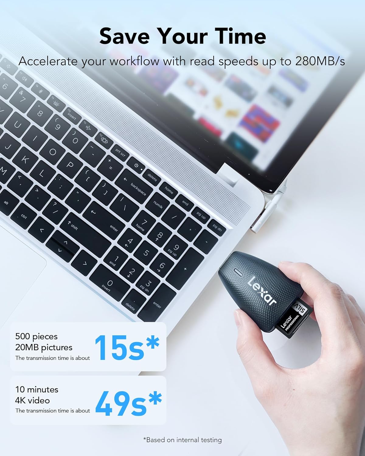 Lexar 256GB (2-PK) Professional SILVER PRO SD Card, UHS-II, C10, U3, V60, Full HD, 4K, Up To 280MB/s Read SDXC Memory Card, for Professional Photographer, Videographer, Enthusiast (LSDSIPR256G-B2NNU)