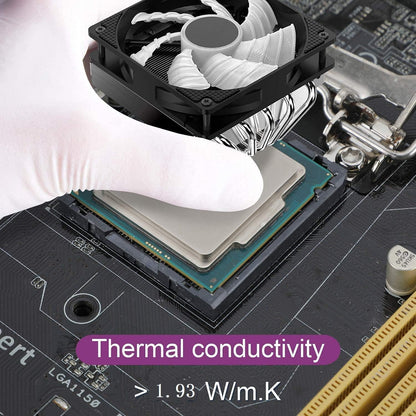 HY510-10PCS(1PCS-1g) CPU Thermal heatsink Paste Silicone Grease Compound Carbon Based High Performance Non-Conductive for pc CPU gpu PS4 10 Gram