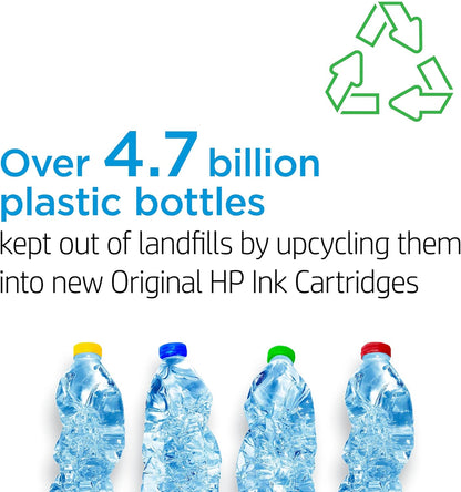 Original HP 952 Black, Cyan, Magenta, Yellow Ink Cartridges (4 Count -pack of 1) |Works with HP OfficeJet 8702,OfficeJet Pro 7720,7740,8210,8710,8720,8730, 8740 Series|Eligible for Instant Ink|X4E07AN