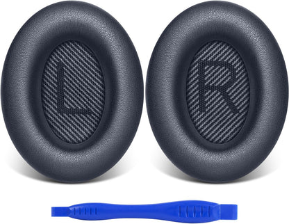 Link Dream Ear Pads for Bose Quiet Comfort 35 Soft Protein Leather Replacement Earpads Ear Cushions Ear Pad for Bose QC 35/25 / 15 QC2 / Ae2 / Ae2i / Ae2W / Sound Link/Sound True (Blue)