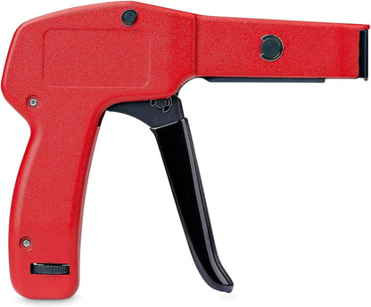 StarTech.com Nylon Cable Tie Gun, Zip Tie Cable Cutter/Installation Tool, Zip Tie Tensioning/Tightener, TAA Compliant