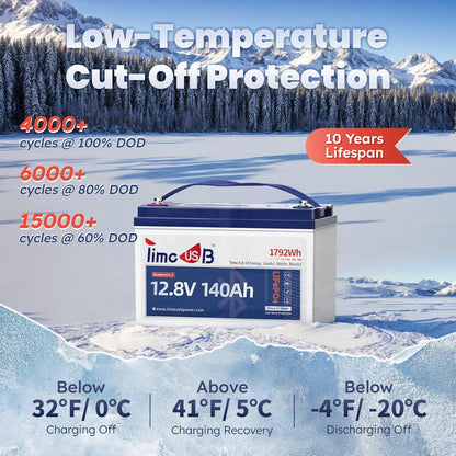 Smart Bluetooth 12V 140Ah LiFePO4 Battery, 12 Volt Lithium Battery with Low Temperature Protection, 150A BMS, Group31, Perfect for Trolling Motor, RVs, Marine, Boat, Energy Storage System