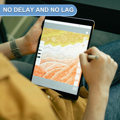 PATIKIL 5 Pcs Stylus Pens for Touch Screens, 2 in 1 High Sensitivity Universal Pen Capacitive Stylus for Phone Tablets Laptop Touch Screen Devices, Blue