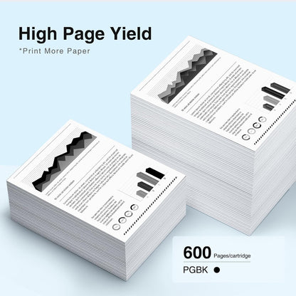 st@r ink Compatible Ink Cartridge Replacement for Canon PGI-280 XXL 280XXL PGBK for Pixma TR8620 TR8620a TR8520 TR7520 TS9120 TS8320 TS8220 TS6120 TS6220 TS6320 Printer(2 Packs)