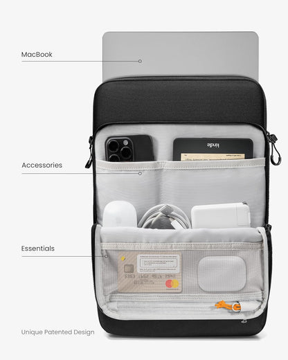 tomtoc DefenderACE 13 Inch iPad Case Sleeve Bag for iPad Pro M4, M2&M1 & 2025 13 Inch iPad Air M3/M2 2024, 360 Protection Spill-Water Resistant Tablet Sleeve Carrying Case