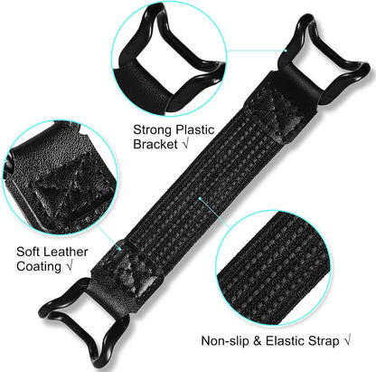 Weewooday 6 Pieces Mobile Phone Security Hand Strap Holder Security Hand Grip Phone Accessory for 5.2-7.5 Inch Smartphones