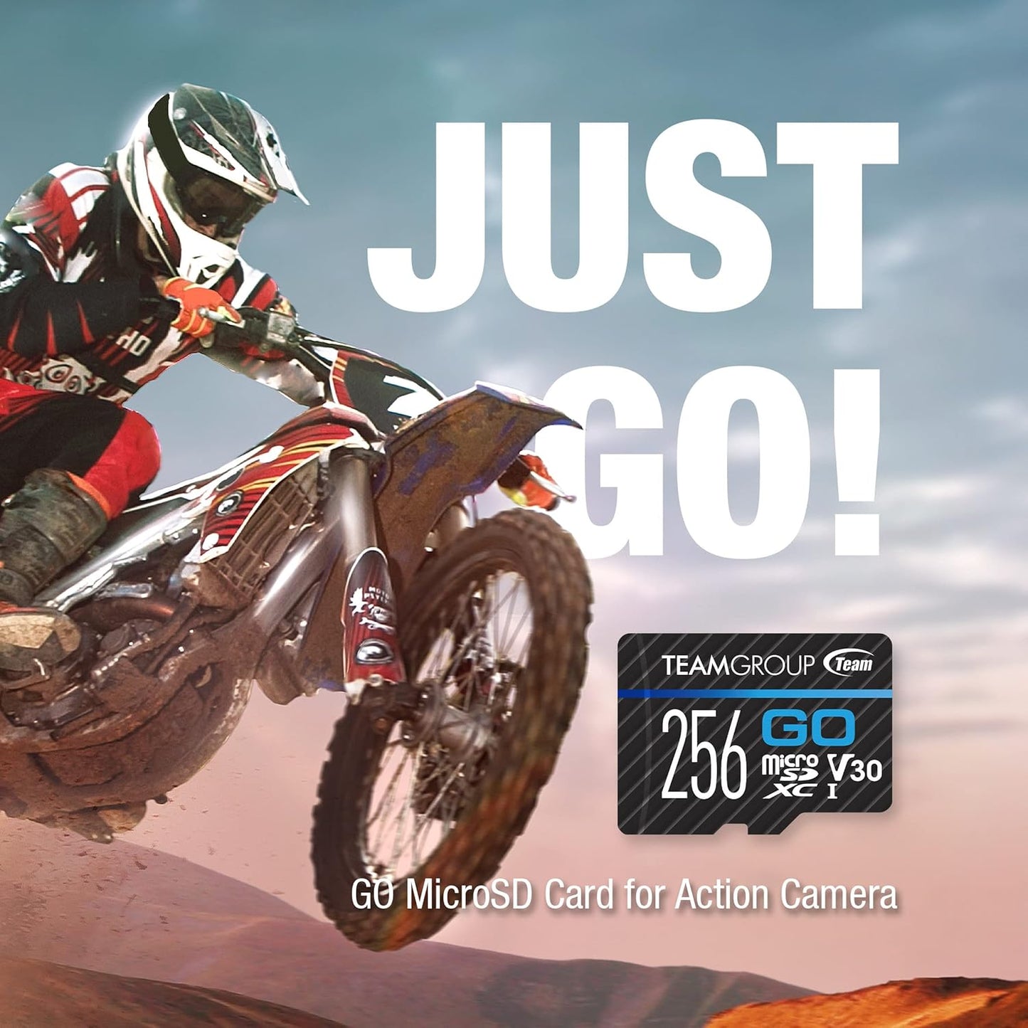 TEAMGROUP GO Card 512GB Micro SDXC UHS-I U3 V30 4K, R/W up to 100/90 MB/s for GoPro & Action Cameras High Speed Flash Memory Card for Outdoor, Sports, 4K Shooting TGUSDX512GU302