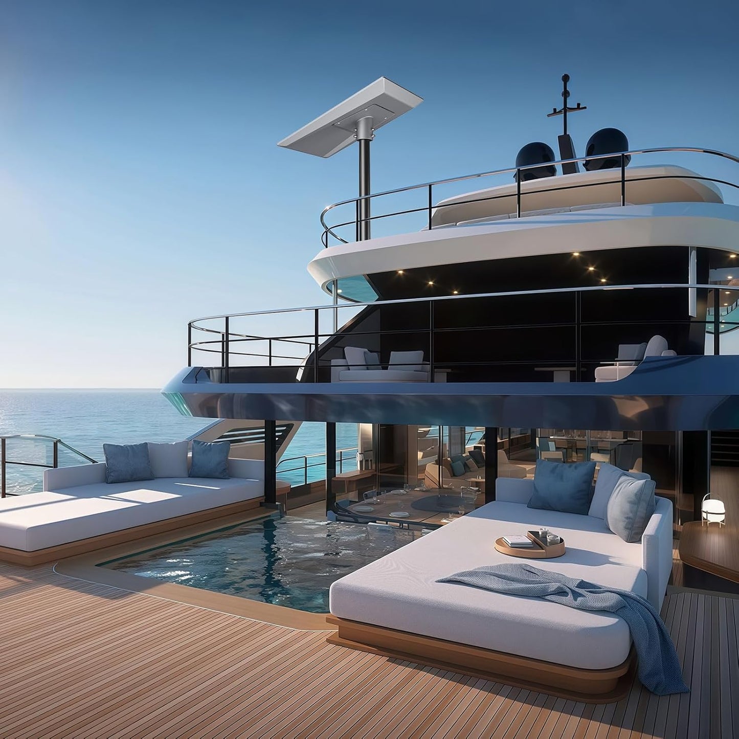 XLTTYWL Starlink Performance Gen 3 Pipe Adapter, Premium 1.49''-2.5'' Star Link V3 Pole Wedge Mounting Kit for Starlink Performance Gen3, UTA-252