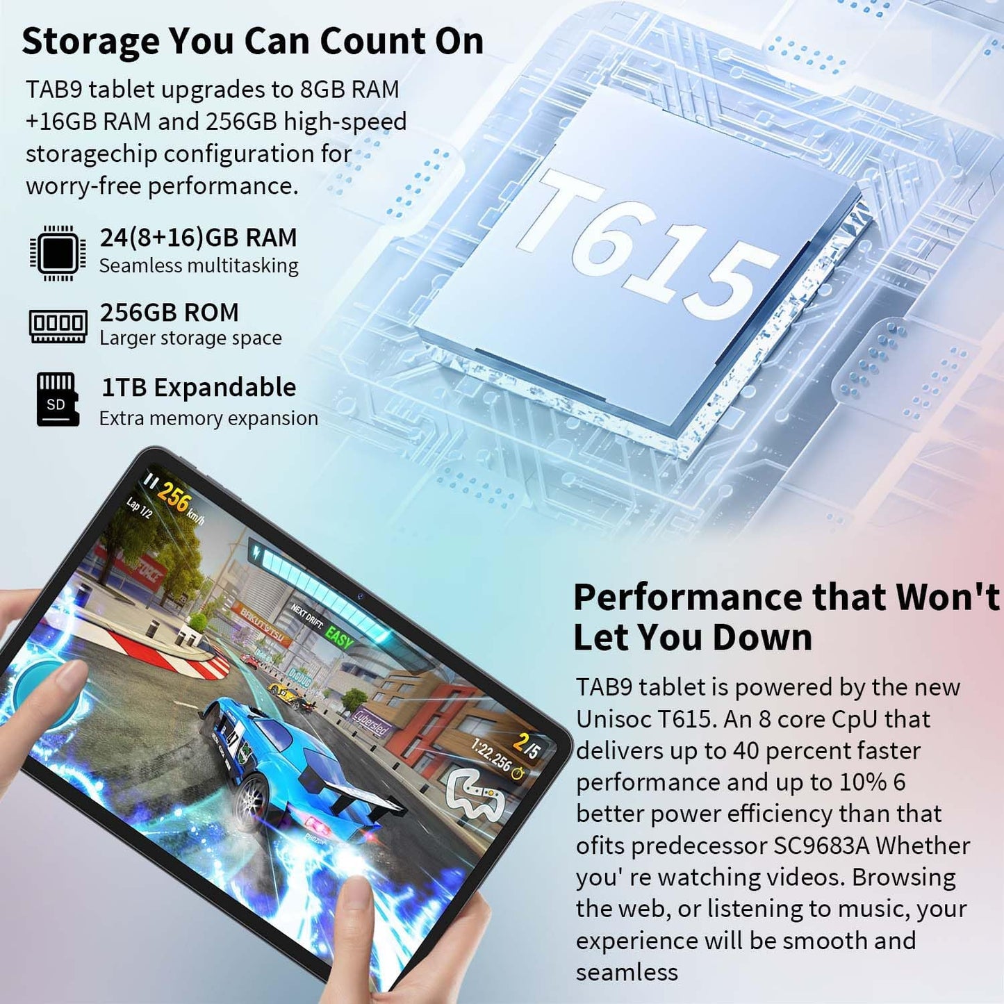 12 Inch Tablet Android 15 Tablets, 2025 Upgraded Android Tablet with Keyboard, 24GB RAM+256GB ROM(1TB Expand), Octa-Core, 2K 2000x1200 Display, 16MP Dual Camera, 8000mAh, 2.4G/5G WiFi, GPS (Silver）