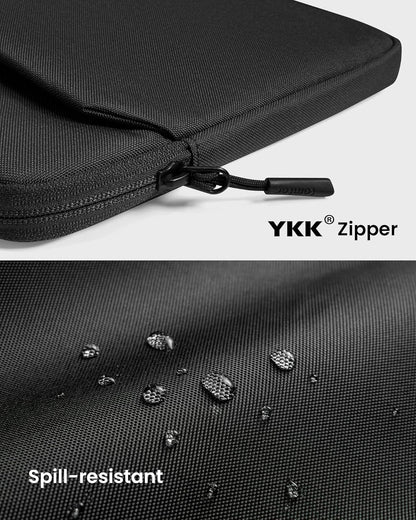 tomtoc Slim Laptop Sleeve Case for 13-inch New MacBook Air M4/A3420 M3/A3113 M2/A2681, M1/A2337 2025-2018, MacBook Pro M2/M1, Water-Resistant Protective Carrying Case with Accessories Pocket