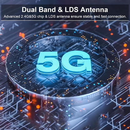 TTQ Wireless HDMI Transmitter and Receiver, TTQ Wireless HDMI Extender 4K Supported, Metal Housing, LED Display, 100FT Range, 2.4G&5G, for PC/Laptop/Camera/HDTV/Projector/TV Box