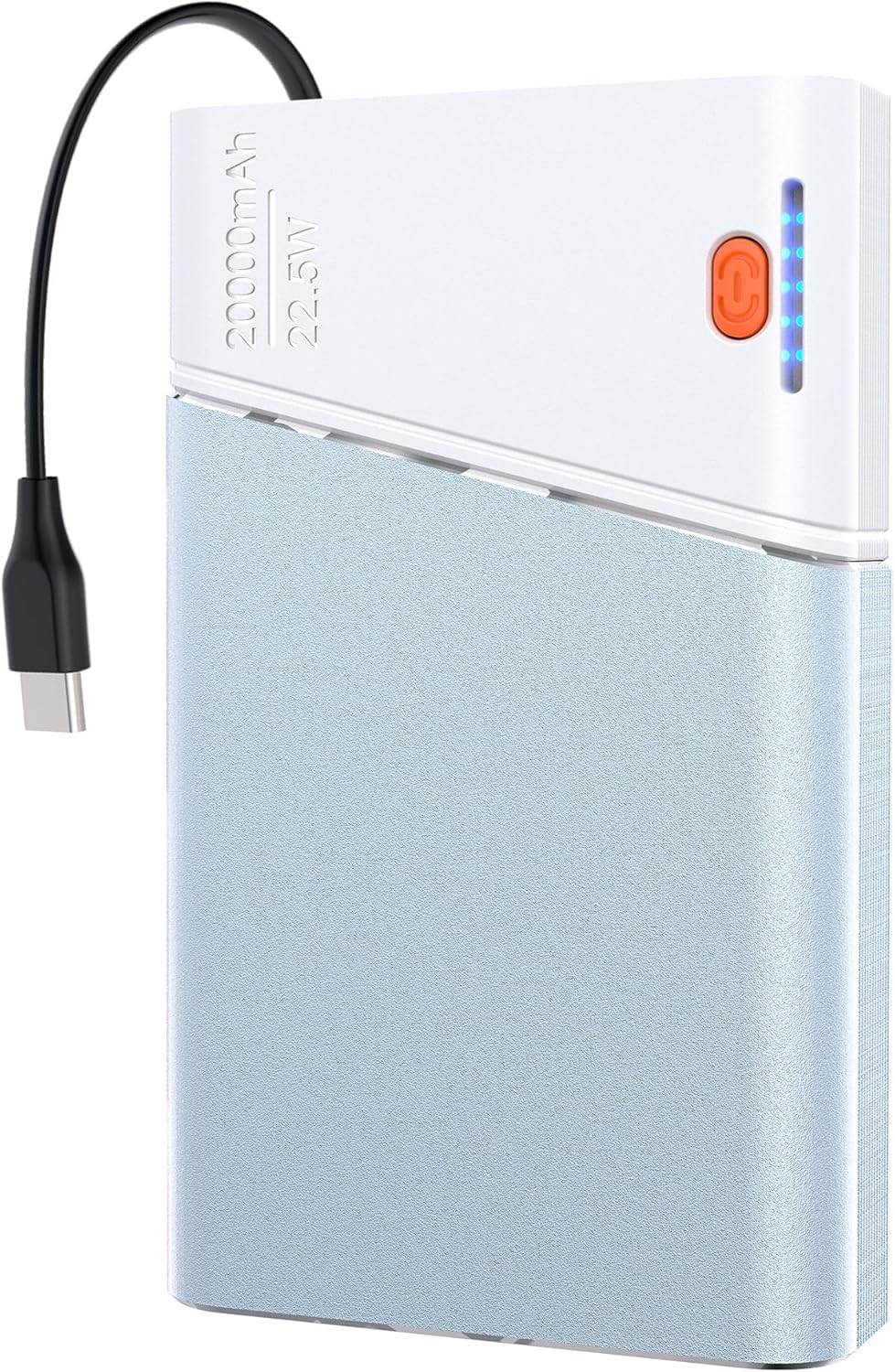Portable Charger 20000mAh, 22.5W PD 3.0+QC 4.0 Super Fast Charging Power Bank, Cooler Aerospace Metal Case for iPhone 17 16 15 14, 13 Android, iPad, Samsung Google Tablet & More, Travel Essential