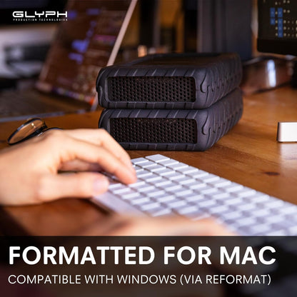 Glyph BlackBox Pro External Hard Drive 7200 RPM, USB-C (3.1,Gen2) (20TB)