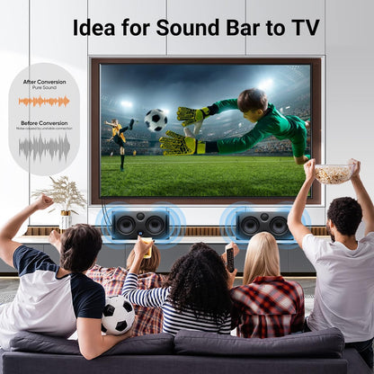 CableCreation Optical Digital Audio Cable, [5-Pack] 6FT Slim Fiber Optic Toslink Optical S/PDIF Cord for Home Theater, Sound Bar, TV, PS4, Xbox, VD/CD Player, Game Console&More, Black/OD:2.2mm