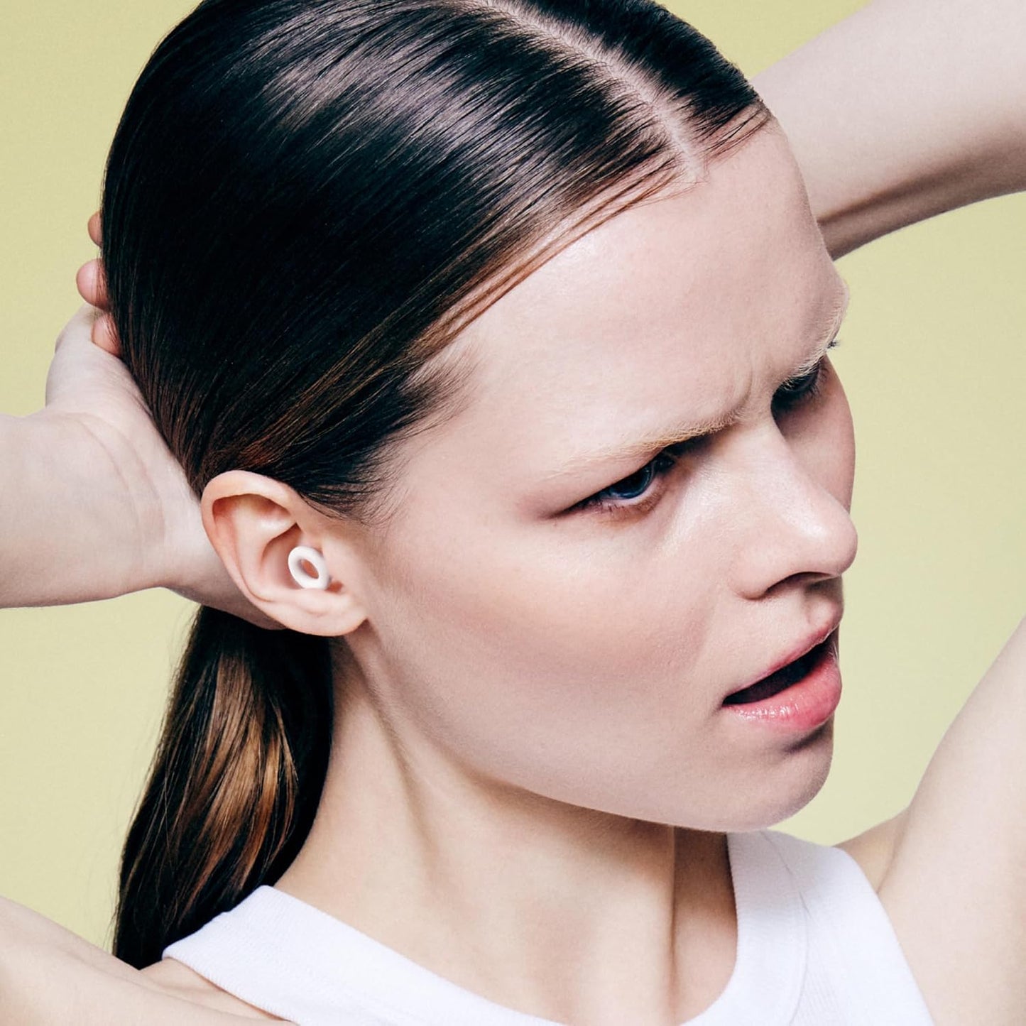 Loop Quiet 2 Ear Plugs Ultra-Comfy Reusable Noise-Reducing Earplugs for Sleep, Deep Focus, Travel, Sensitivity | Flexible Hearing Protection | Customizable Fit | 24dB (SNR) Noise Reduction