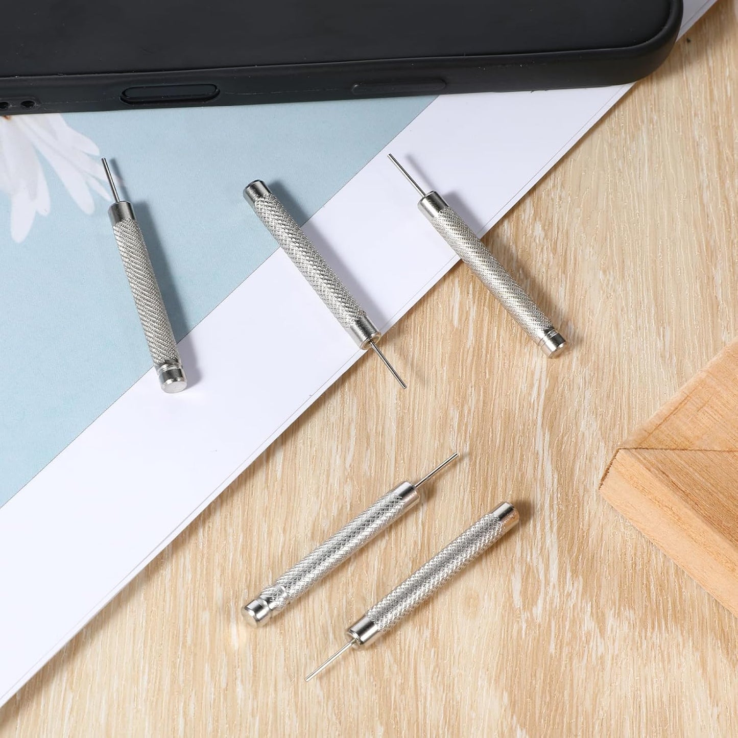 15 Pack SIM Card Tray Ejector Pin Tools, SIM Card Tray Removal Tool Ejector Pin for All Models Compatible with Samsung Galaxy HTC Google Sony