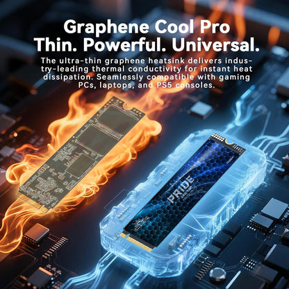 KingSpec OneBoom X400 1TB M.2 SSD Gen4 7300MB/s, TLC 3D NAND Internal NVMe SSD for Gaming & 4K Editing, Compatible with PC / PS5 / Laptop