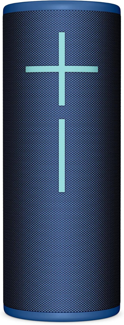 Ultimate Ears MEGABOOM 4 Portable Waterproof Bluetooth Speaker, 360-Degree Sound, Thundering Bass, 147ft Range, 20-Hour Battery, Floating Speaker - Blue