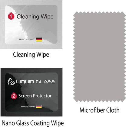 LUVVITT Liquid Glass Screen Protector Scratch and Shatter Resistant Wipe On Nano Protection for All Phones Tablets Smart Watches - Universal