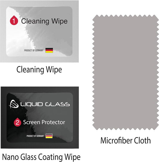 LUVVITT Liquid Glass Screen Protector Scratch and Shatter Resistant Wipe On Nano Protection for All Phones Tablets Smart Watches - Universal