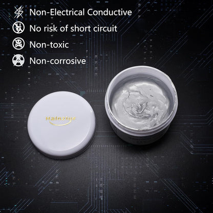 HY700-100g CPU Thermal Heatsink Grease Paste Compound Thermal Conductivity: >3.14W/m-k Carbon Based High Performance for CPU PC GPU PS5-100 Grams