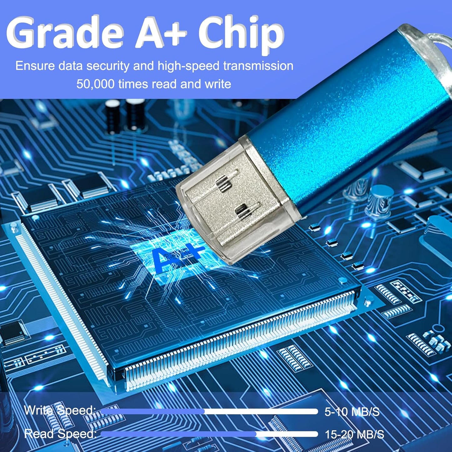 2GB USB Flash Drive 10 Pack Nicepicten USB 2.0 Thumb Drives Metal Jump Zip Drive Memory Stick Pendrive Memoria USB 2 GB with 10PCS Lanyard Label - Mixcolor 10 X 2GB Flash Drives