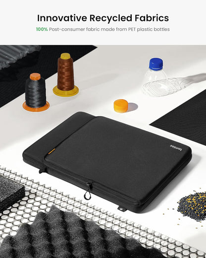 tomtoc DefenderACE 13 Inch iPad Case Sleeve Bag for iPad Pro M4, M2&M1 & 2025 13 Inch iPad Air M3/M2 2024, 360 Protection Spill-Water Resistant Tablet Sleeve Carrying Case