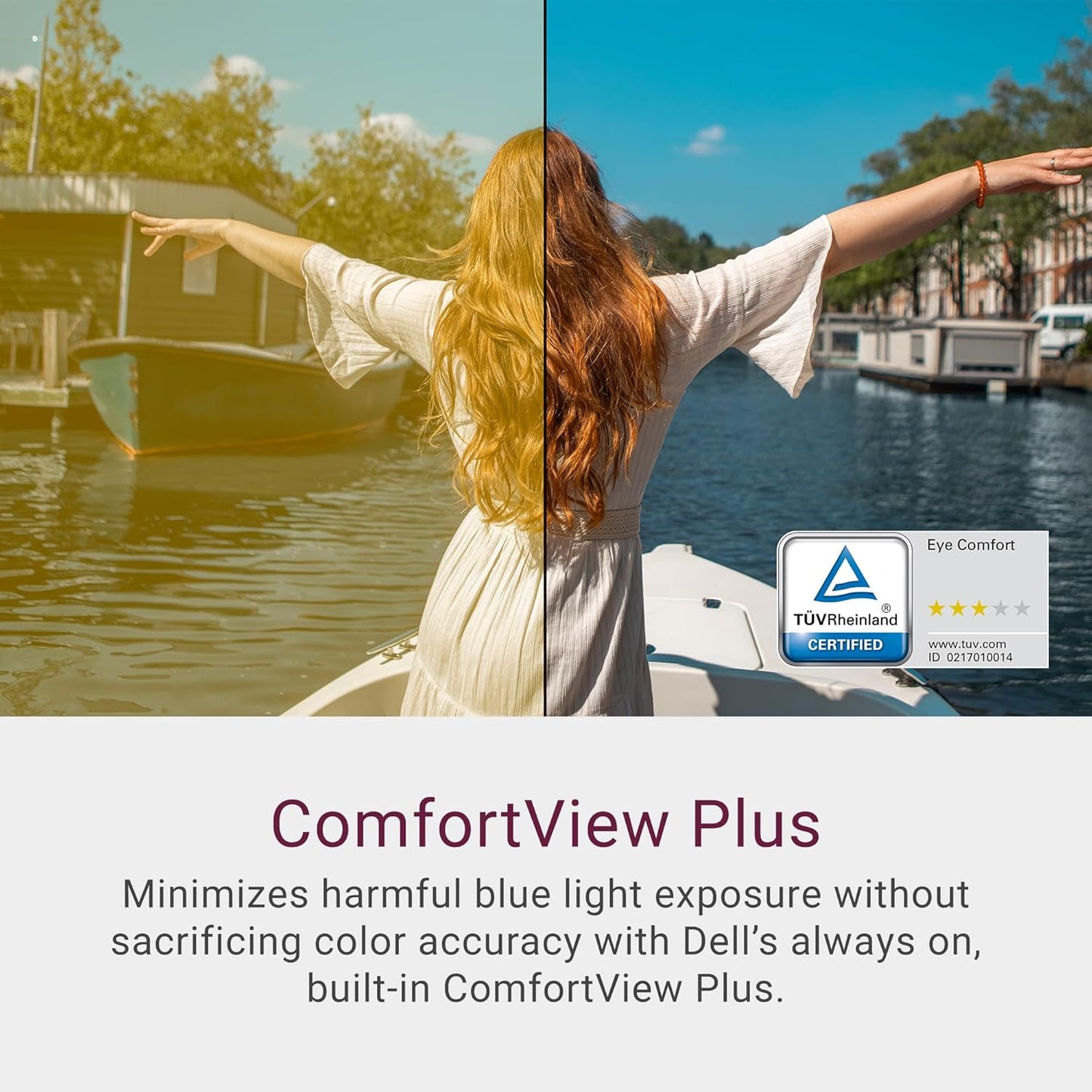 Dell 24 Monitor - SE2425HM - 23.8-inch Full HD (1920x1080) 16:9 100Hz Display, IPS Panel, 16.70 Million Colors, Anti-Glare, 1 HDMI / 1 VGA Port, TÜV Rheinland 3-Star*, Comfortview Plus - Black